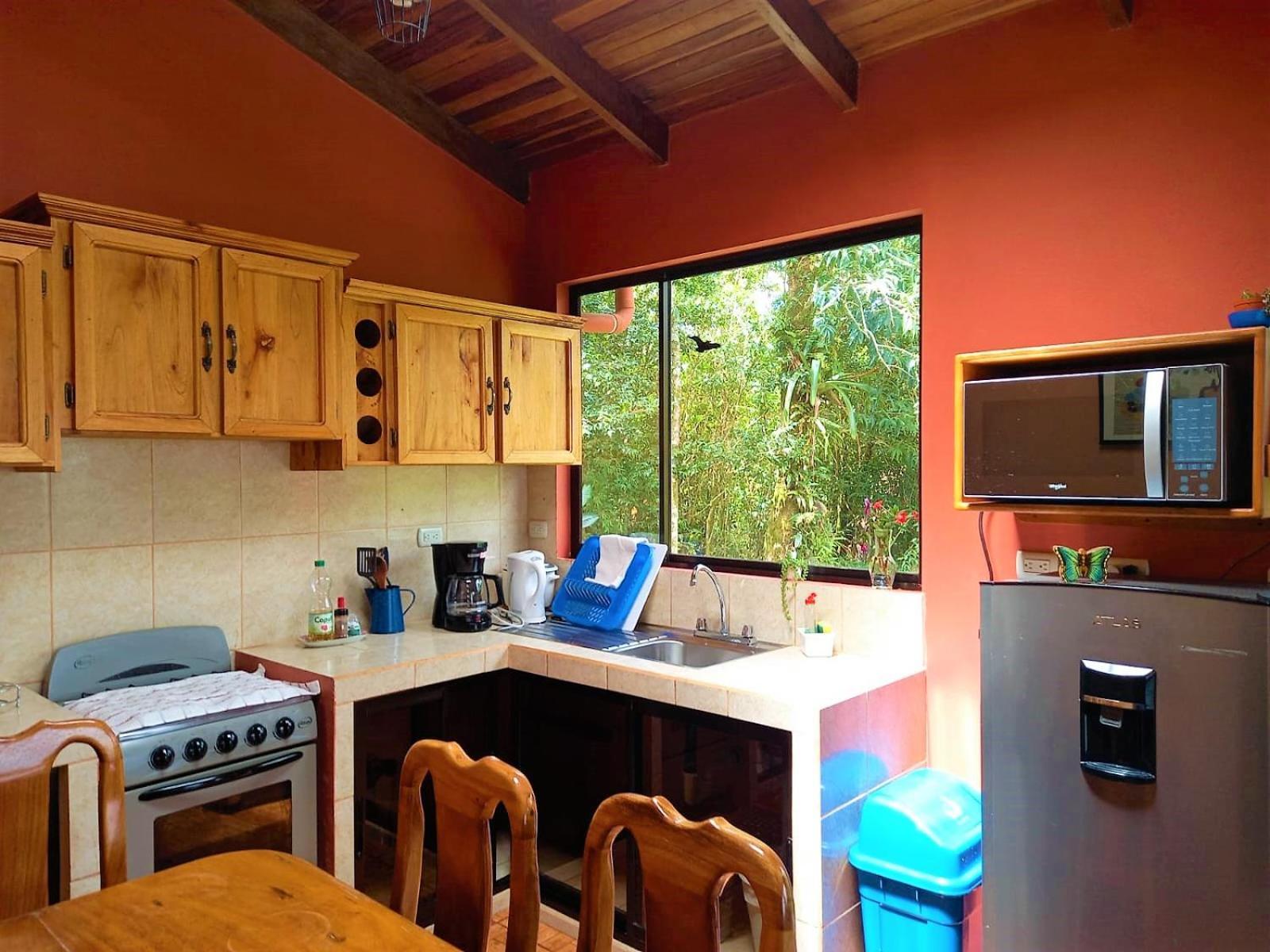 Vila Casa De Montana Tica Linda Monteverde Exteriér fotografie